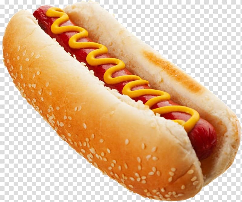 Hot dog transparent background PNG clipart