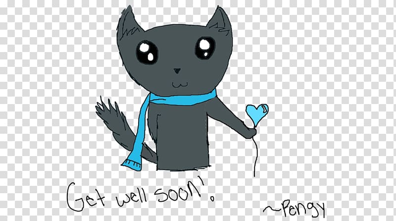 Cat Technology Tail , get well soon transparent background PNG clipart