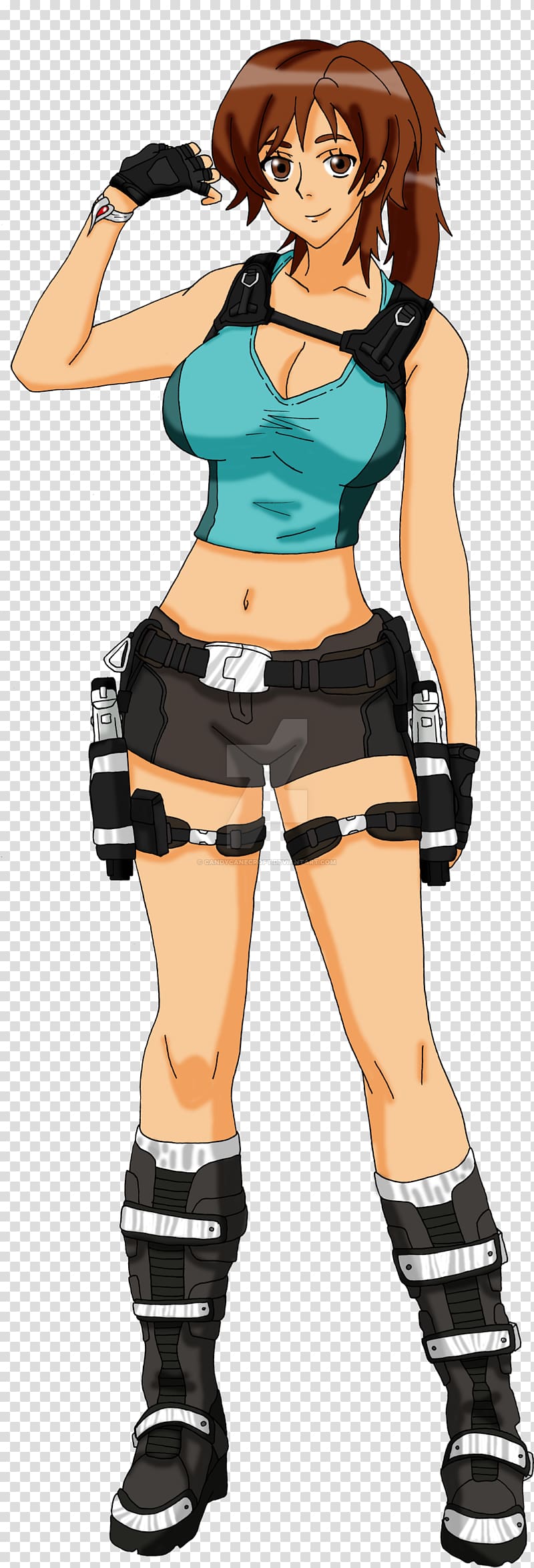 Lara Croft Anime Misaki Yata Mangaka, lara croft transparent background PNG clipart