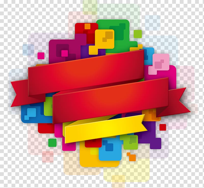 Color Poster, Colorful elements transparent background PNG clipart