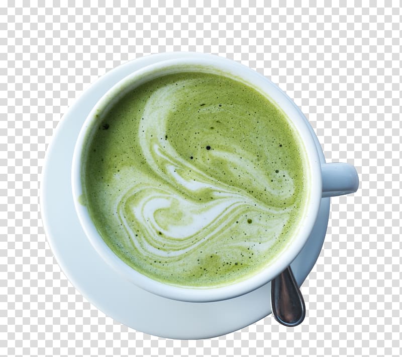 Green tea Coffee Matcha Cafe, Vanilla coffee transparent background PNG clipart