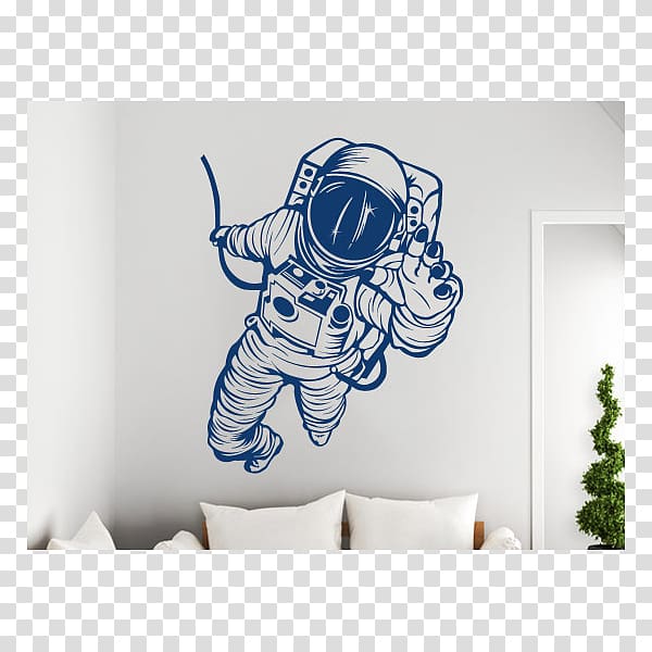 Sticker Wall decal Astronaut Mezcal Tequileria, astronaut transparent background PNG clipart