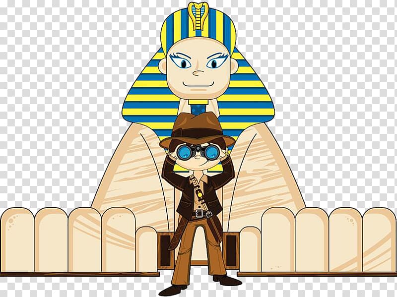 Great Sphinx of Giza Egyptian pyramids Ancient Egypt, Travel to Egypt transparent background PNG clipart