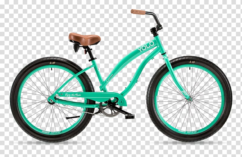 Cruiser bicycle Cycling Single-speed bicycle Mountain bike, ladies bikes transparent background PNG clipart