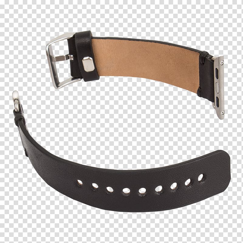 Apple Watch Belt Strap, Genuine leather transparent background PNG clipart