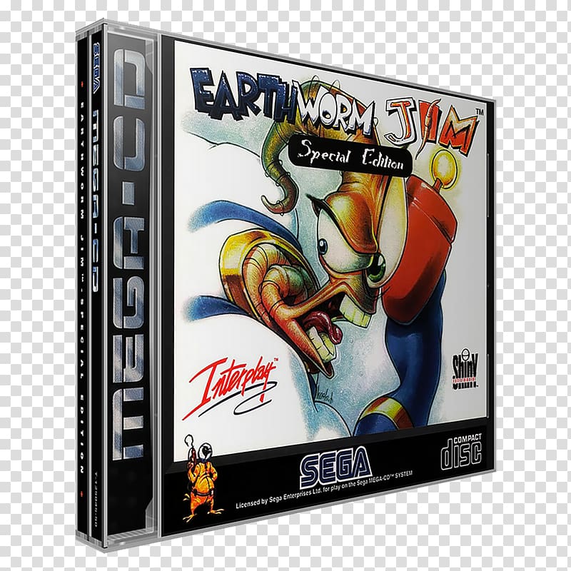 Earthworm Jim Special Edition Grove Cleaners Sega CD Video Games, match score box transparent background PNG clipart