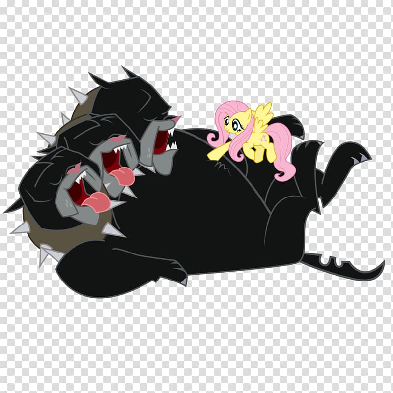 Cerberus Fluttershy Tartarus Rubeus Hagrid Dog, cerberus transparent background PNG clipart