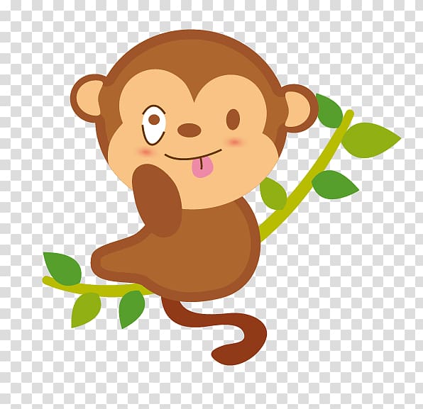 Chimpanzee Primate Orangutan Monkey, little monkey,joy transparent background PNG clipart