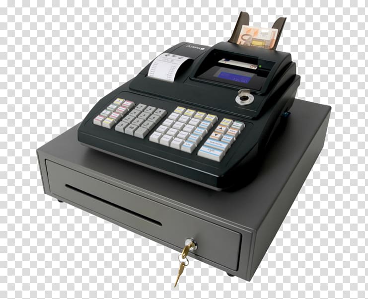 Cash register Olympia CM912 Office Sales Blagajna Invoice, transparent background PNG clipart