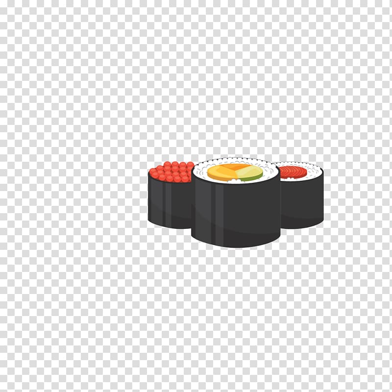 Sushi Japanese Cuisine Onigiri Rice cake Cooked rice, Sushi transparent background PNG clipart