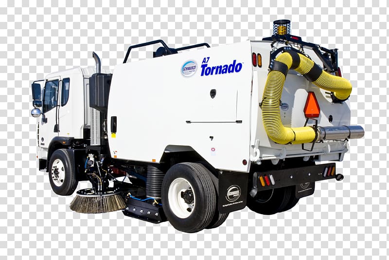 Street sweeper Garbage truck Waste, truck transparent background PNG clipart