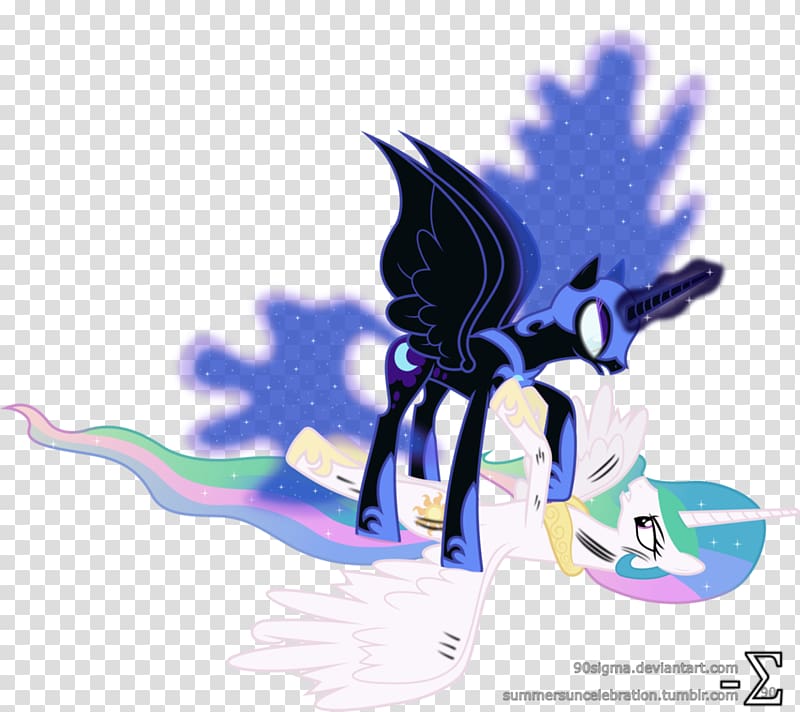 Princess Celestia Princess Luna Pony Winged unicorn, fig rooster festival transparent background PNG clipart