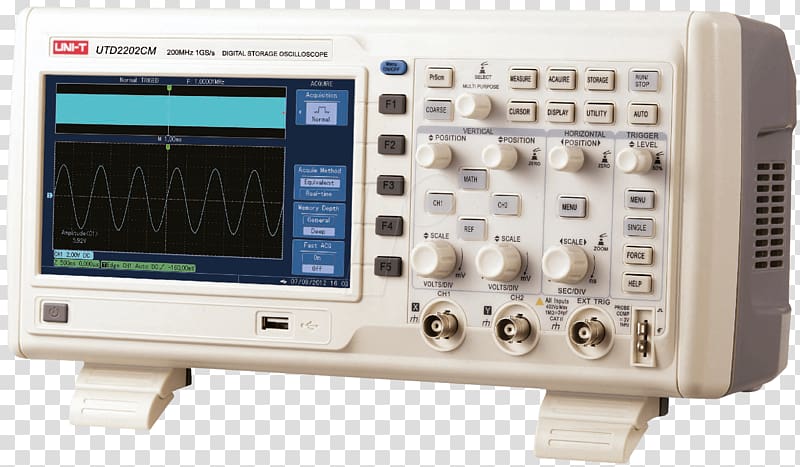 Digital storage oscilloscope Electronics Digital data Bandwidth, assembly power tools transparent background PNG clipart