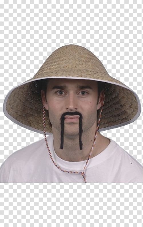 Straw hat Coolie Asian conical hat Costume, Hat transparent background PNG clipart
