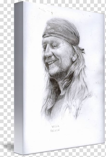 Figure drawing Facial hair Frames Sketch, Willie Nelson transparent background PNG clipart
