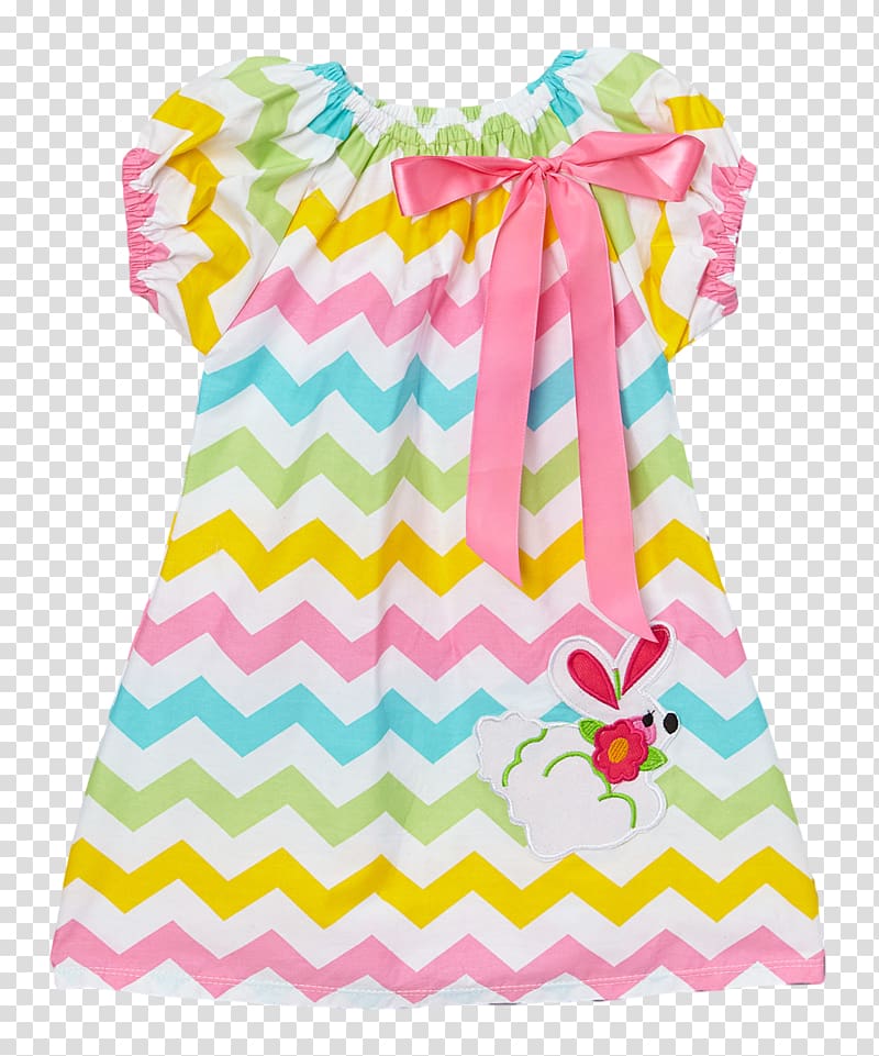 Infant Diaper Clothing Child Dress, BUNNY RAINBOW transparent background PNG clipart