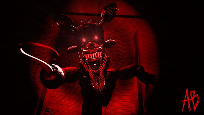 Download Nightmare Foxy (Five Nights At Freddy's) wallpapers for