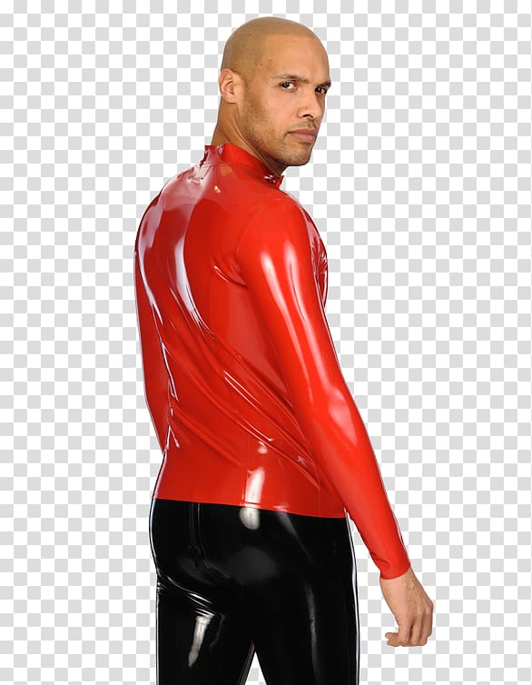 Latex clothing Muscle, valet transparent background PNG clipart
