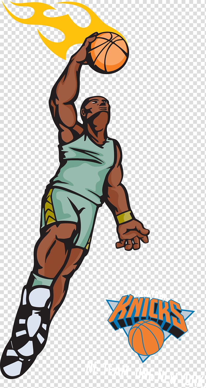 Sport Slam dunk Basketball , Cartoon basketball player Koulan action transparent background PNG clipart