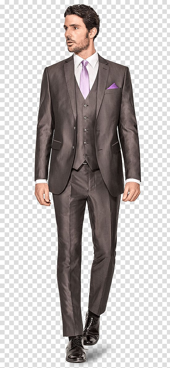 Suit Tuxedo Waistcoat Tailcoat Traje de novio, suit transparent background PNG clipart