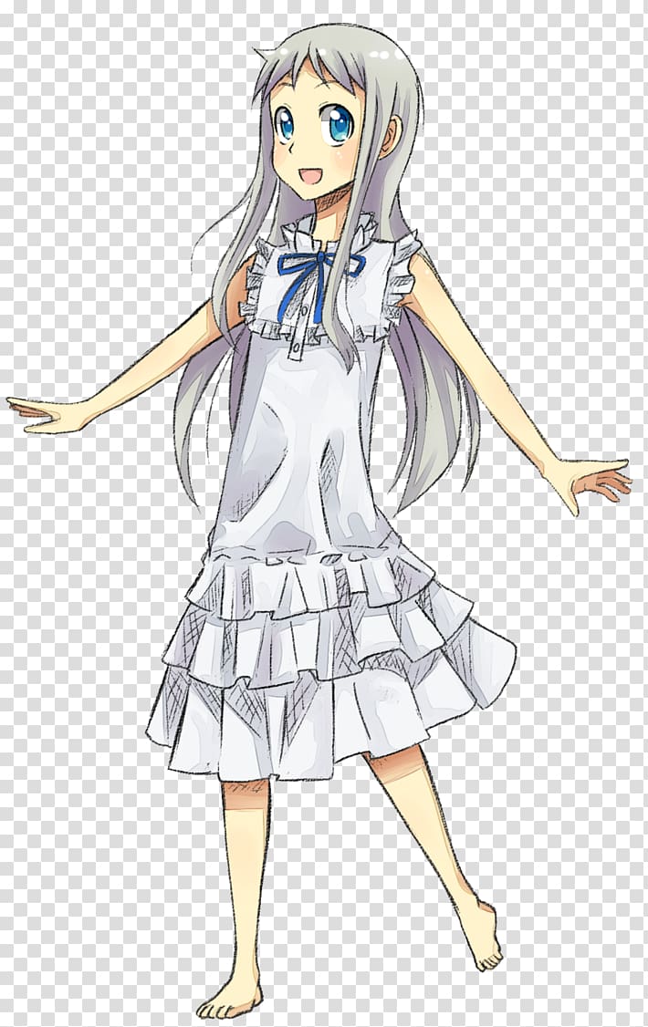 Anime Yosuga no Sora Menma Clannad Jinta Yadomi, Anime transparent background PNG clipart