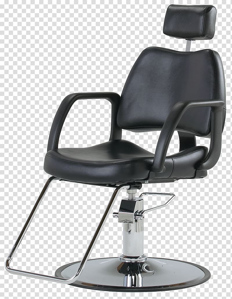 Office & Desk Chairs Barber chair Recliner, salon chair transparent background PNG clipart