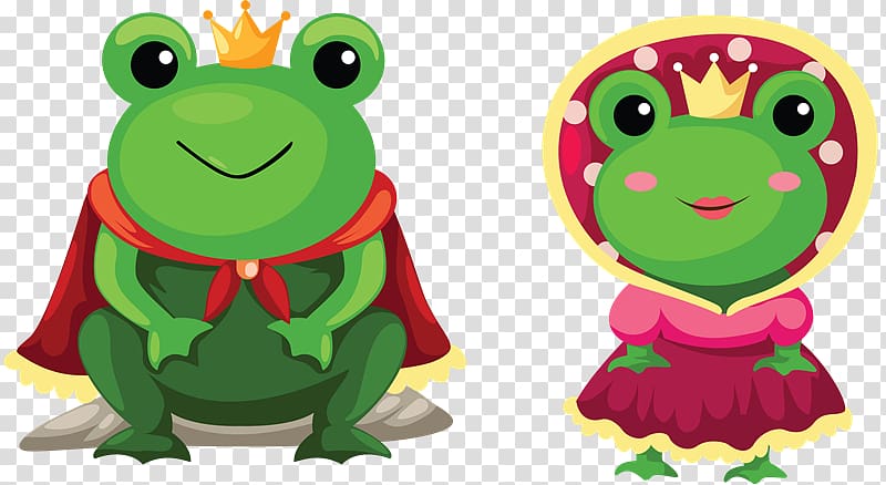 The Frog Prince Cartoon Drawing , Rana transparent background PNG clipart