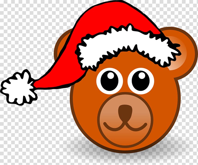 Santa Claus Dog Puppy Pluto , bears transparent background PNG clipart ...