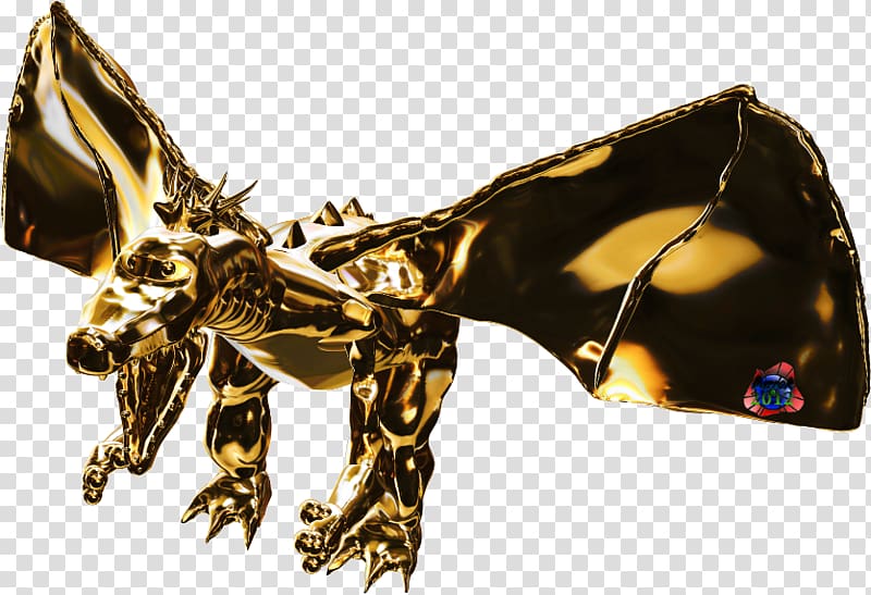 Legendary creature, golden dragon transparent background PNG clipart