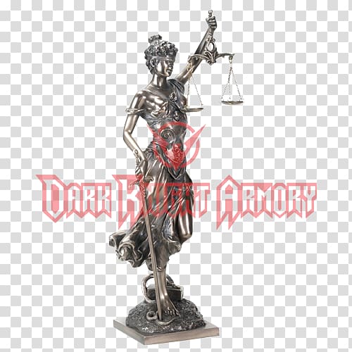 Statue Bronze sculpture Lady Justice, Sword Of Justice transparent background PNG clipart