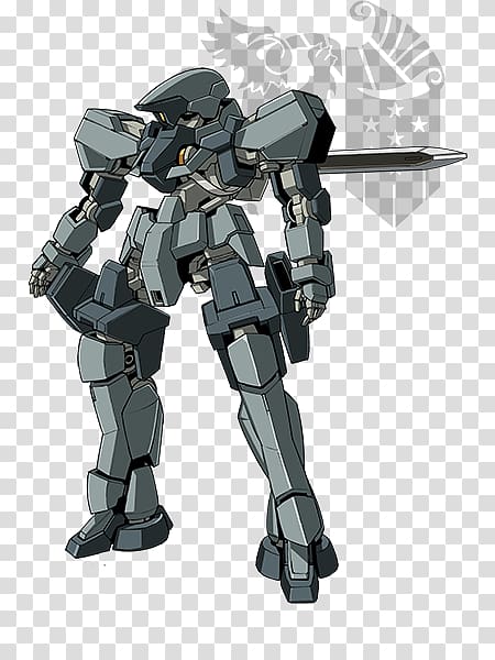 Gundam model Allelujah Haptism โมบิลสูท Barbatos, Anime transparent background PNG clipart