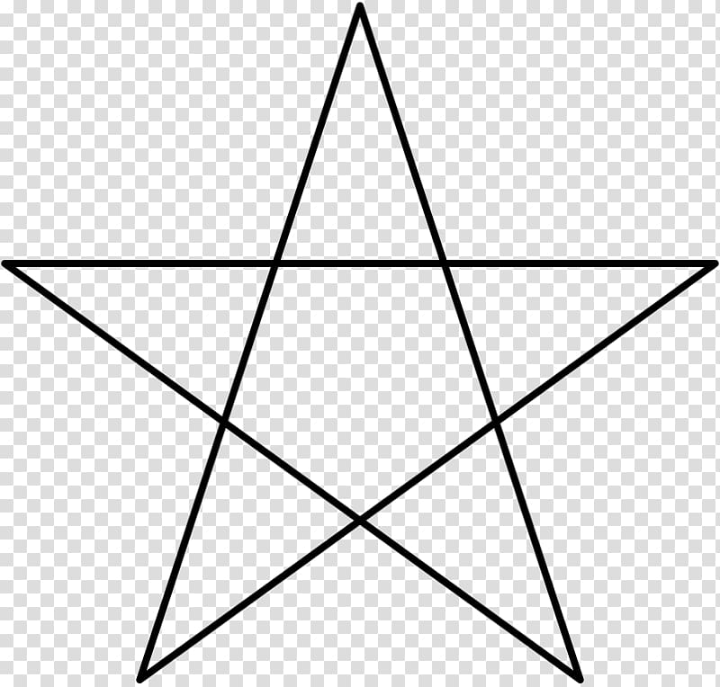 Drawing Five-pointed star Star polygon Sketch, star transparent background PNG clipart