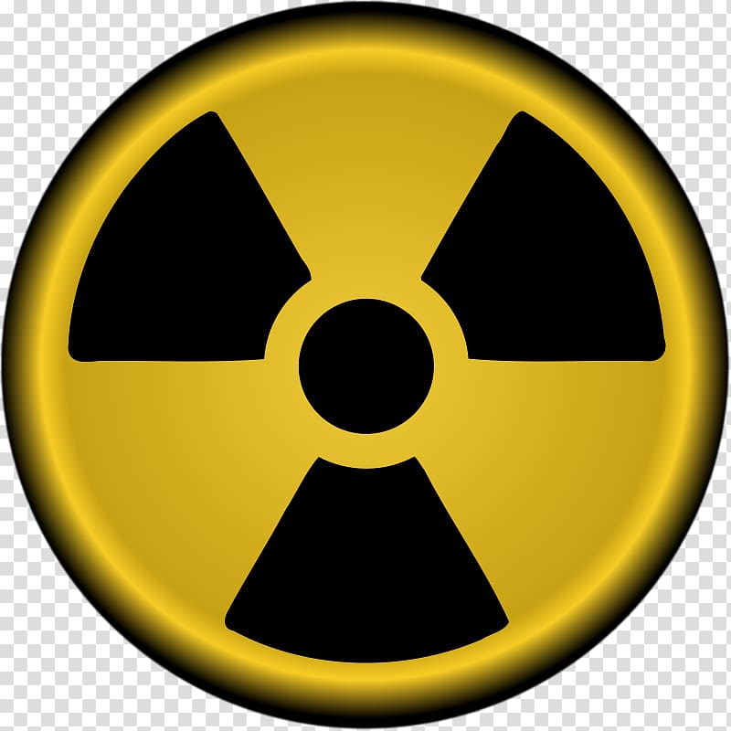 Toxicity Poison Hazard symbol , Atomic Bomb transparent background PNG clipart