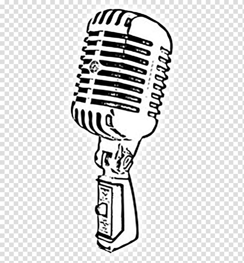 condenser microphone art, Microphone Drawing, mic transparent background PNG clipart