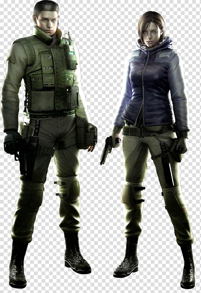 Resident Evil: The Umbrella Chronicles Resident Evil Outbreak Resident Evil 5 Chris Redfield Jill Valentine, jill valentine transparent background PNG clipart