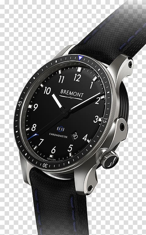 Bremont Watch Company International Watch Company Chronometer watch Omega SA, gents model transparent background PNG clipart