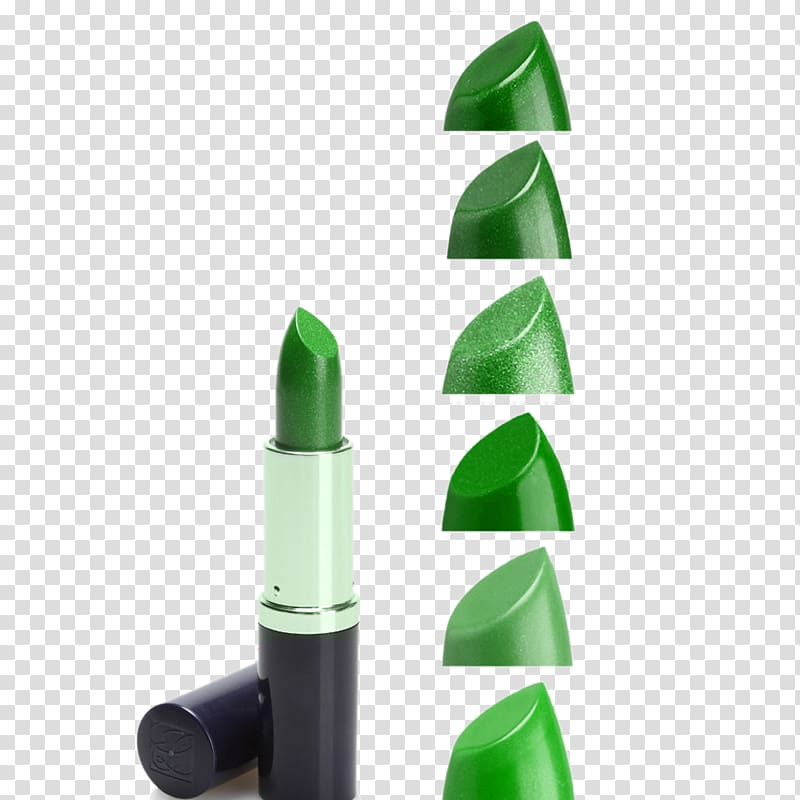 Lipstick Sunscreen Cosmetics Make-up Toner, Green Fashion Lipstick transparent background PNG clipart