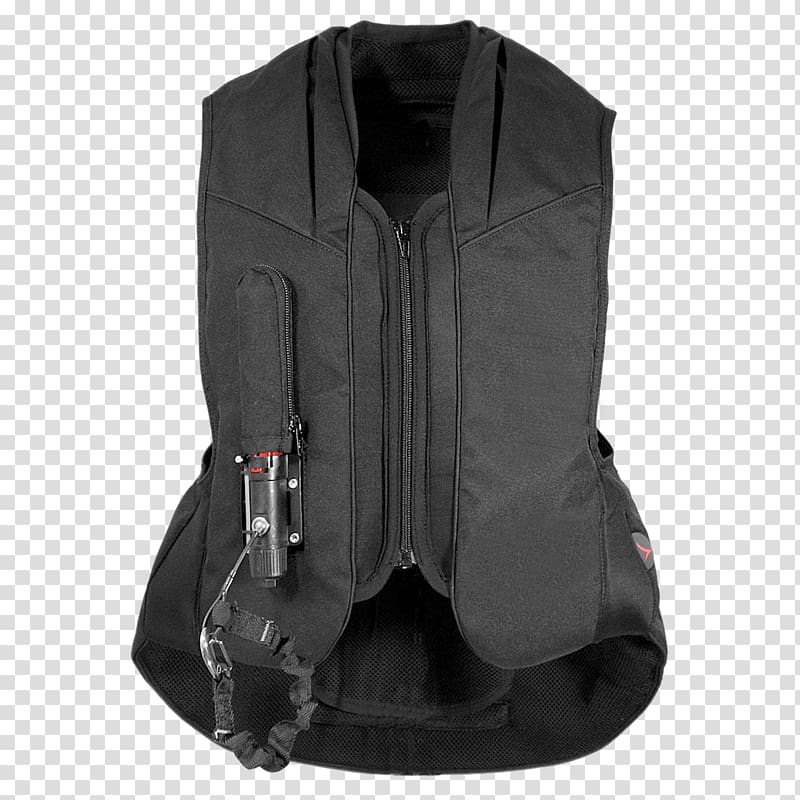 Gilets Horse Air bag vest Clothing Zipper, horse transparent background PNG clipart