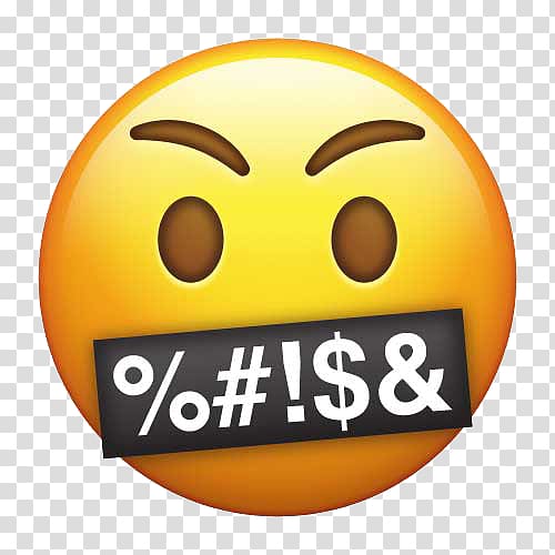 Emoji iPhone Emoticon Profanity, Emoji transparent background PNG clipart