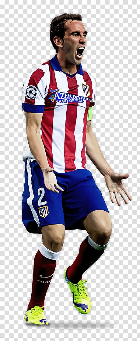Diego Godín Atlético Madrid Football player Jersey, DIEGO GODIN transparent background PNG clipart