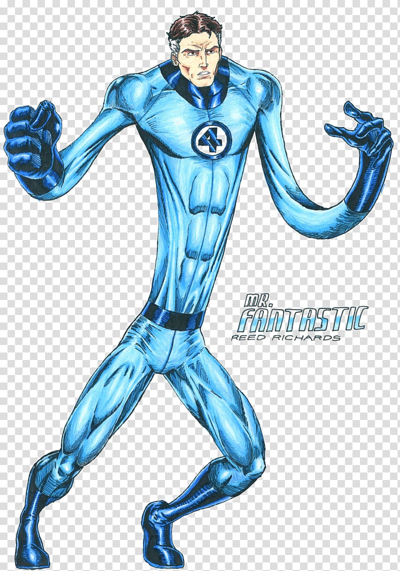 Mister Fantastic Human Torch Marvel: Avengers Alliance Venom Comics, Human Torch transparent background PNG clipart