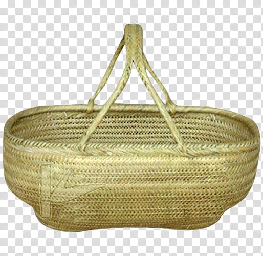 Basket Bamboo, A bamboo basket material transparent background PNG clipart