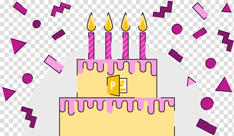 Microsoft PowerPoint Birthday cake Presentation Ppt, Birthday transparent background PNG clipart