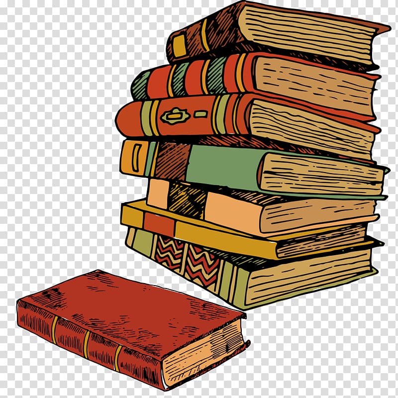 Paper Book Illustration, Ancient Books transparent background PNG clipart