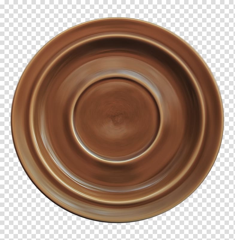 Meal Icon, Creative brown plate transparent background PNG clipart