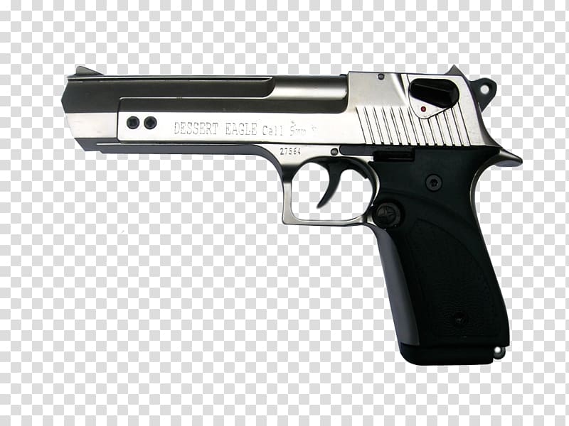 .50 caliber handguns IMI Desert Eagle .50 BMG Firearm Weapon, weapon transparent background PNG clipart
