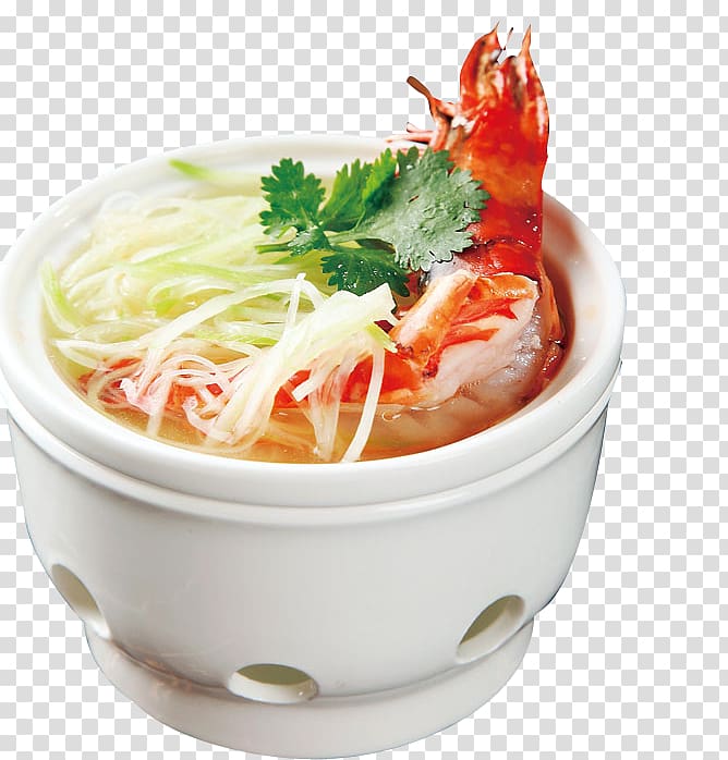 Laksa Drunken shrimp Thai cuisine Chinese cuisine Mak-guksu, Health food shrimp transparent background PNG clipart