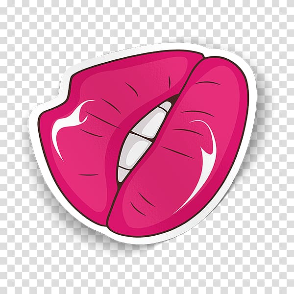 Russian ruble Sticker, lip emojis transparent background PNG clipart