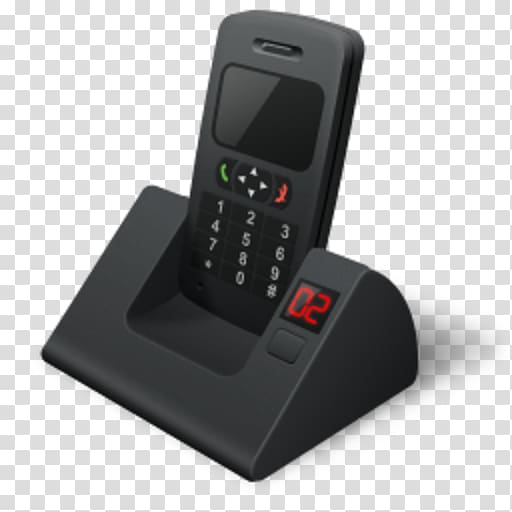 Feature phone Mobile Phones Computer Icons Telephone Answering Machines, Radiotelephone transparent background PNG clipart