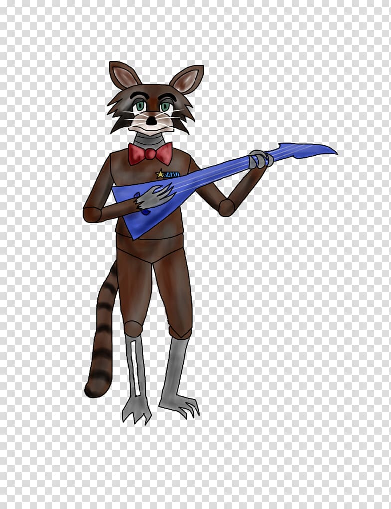 Tail Costume Character Animated cartoon, Raccoon painting transparent background PNG clipart